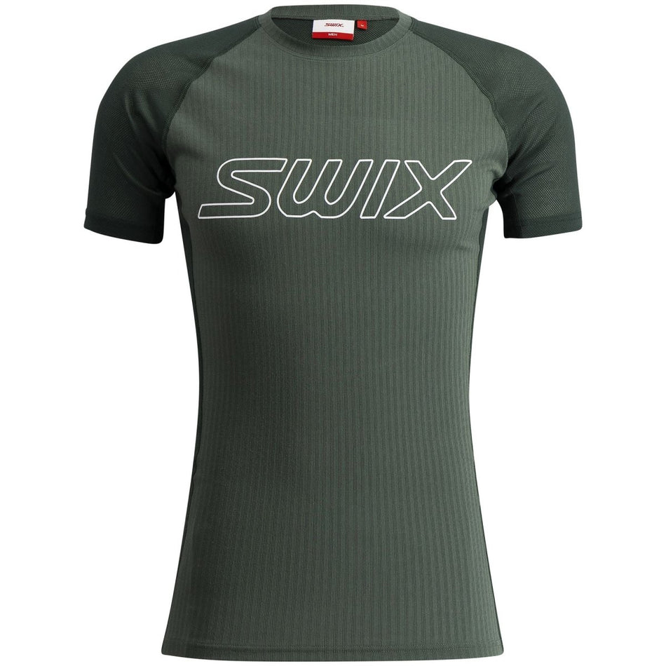 Swix - Swix RaceX Light Short Sleeve M T-Shirt Herren - pine/forest - SX-10003-24-62451-XXL - Sportbrands24