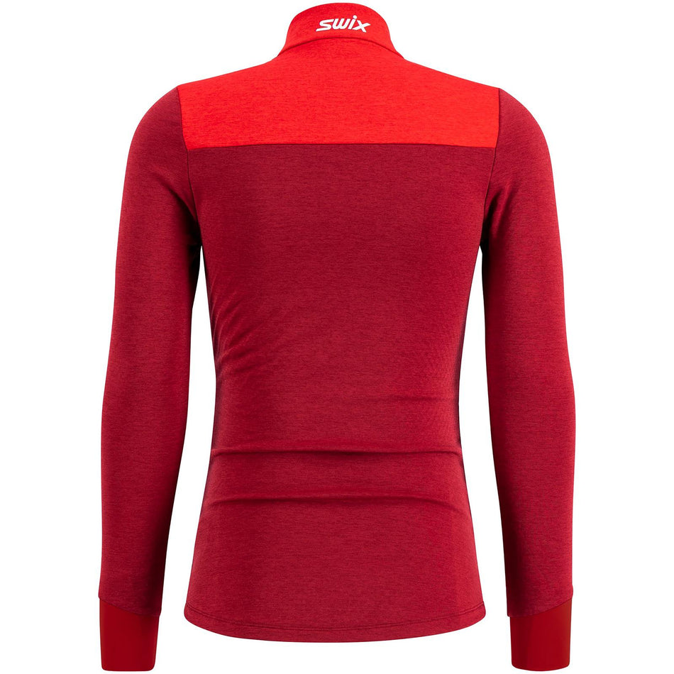Nordic Midlayer M Longsleeve Herren - rhubarb red/swix red