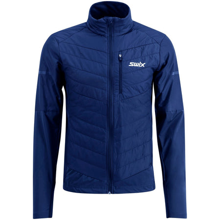 Swix - Nordic Warm Hybrid Jacket M Langlaufjacke Herren - lake blue - SX-10081-25-75400-S - Sportbrands24