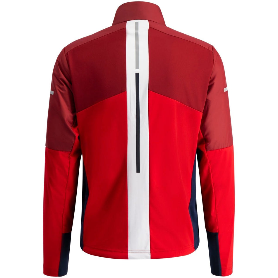 Swix - Nordic Warm Hybrid Jacket M Langlaufjacke Herren - rhubarb red - SX-10081-25-94305-S - Sportbrands24