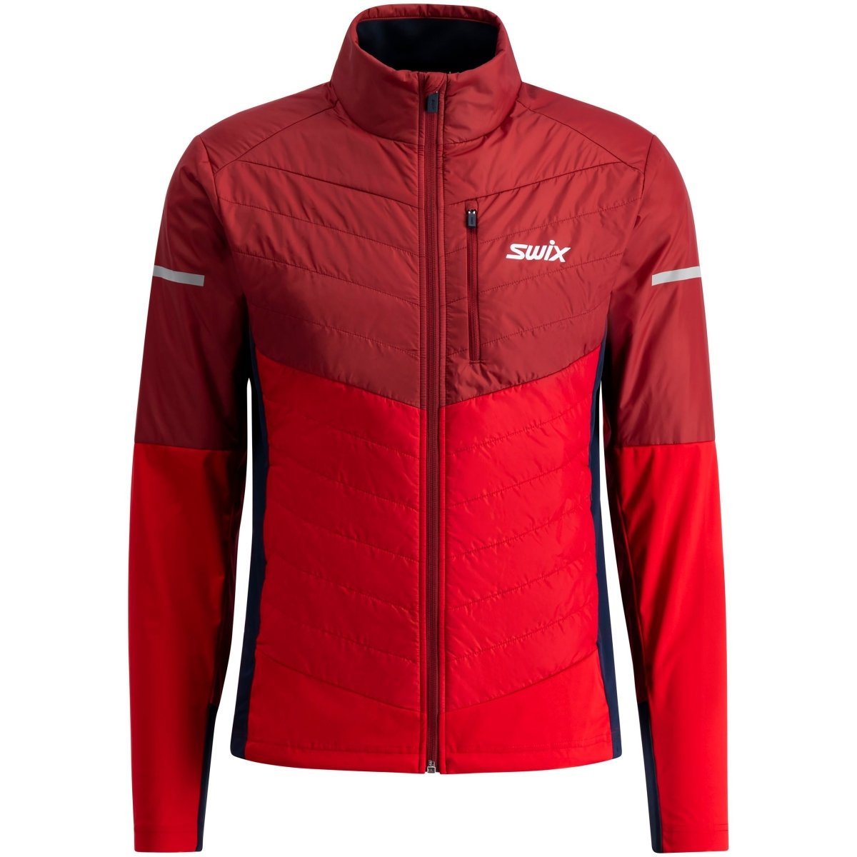 Swix - Nordic Warm Hybrid Jacket M Langlaufjacke Herren - rhubarb red - SX-10081-25-94305-S - Sportbrands24