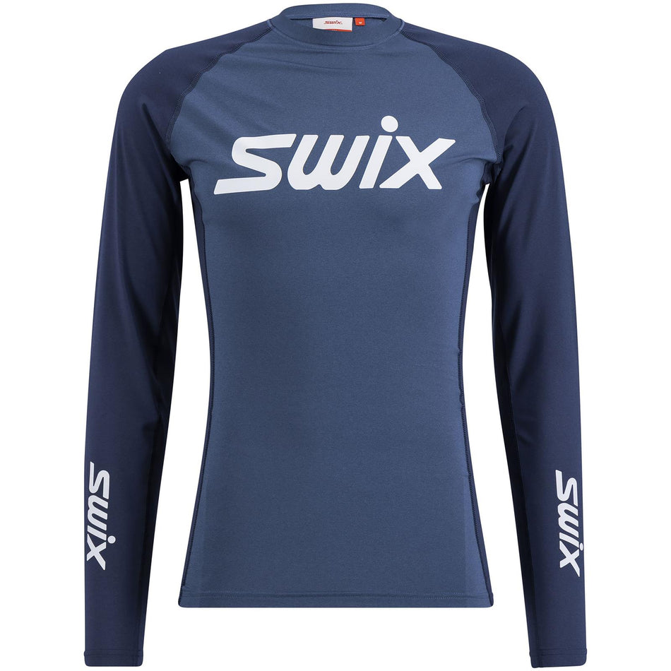 RaceX Dry Long Sleeve M Funktionsunterhemd Herren - lake blue/dark navy