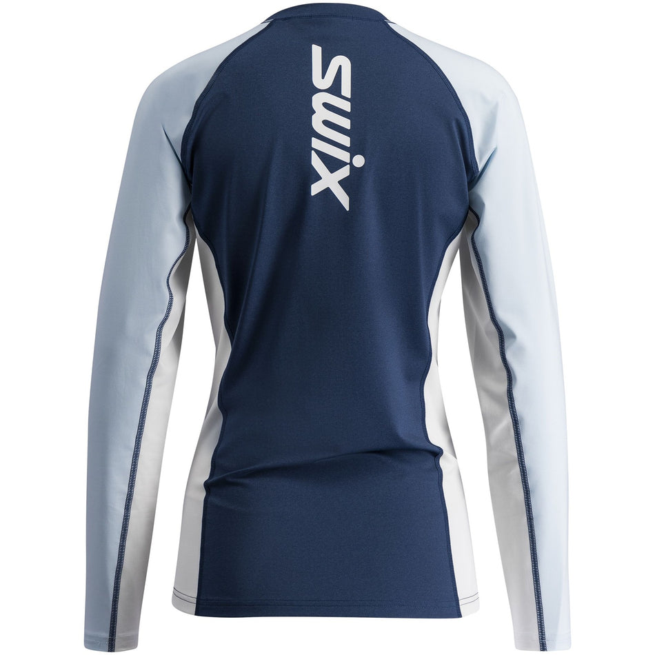 RaceX Dry Long Sleeve W Funktionsunterhemd Damen - lake blue