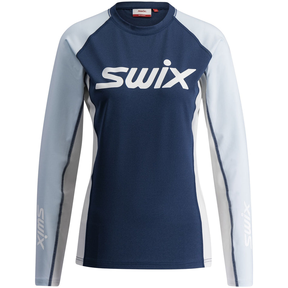 RaceX Dry Long Sleeve W Funktionsunterhemd Damen - lake blue