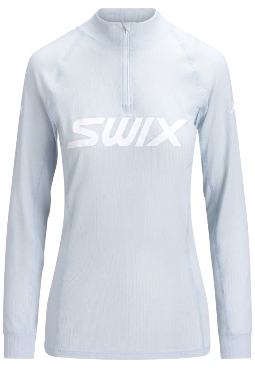 Swix - RaceX Classic Half Zip W Funktionsunterhemd Damen - ballad blue/white - SX-10111-23-71024-XS - Sportbrands24