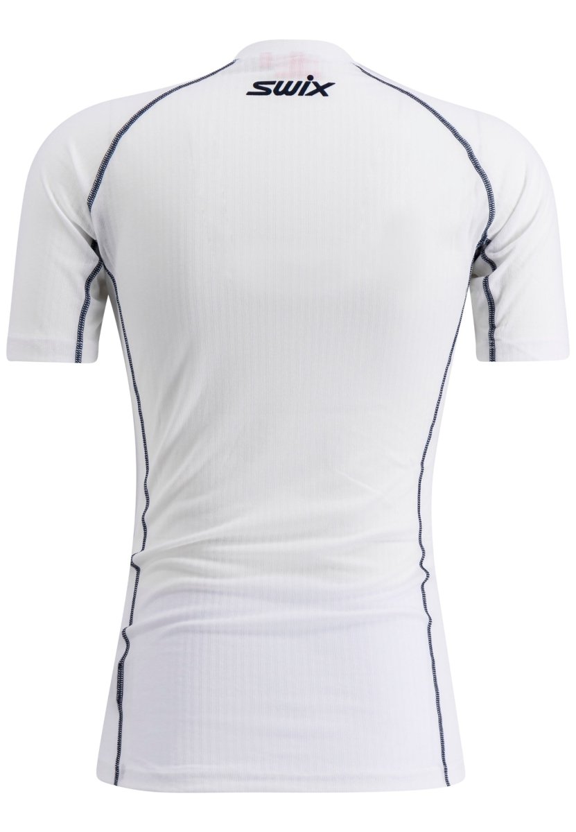 Swix - RaceX Classic Short Sleeve M Funktionsunterhemd Herren - bright white/ dark navy - SX-10114-23-20000-S - Sportbrands24