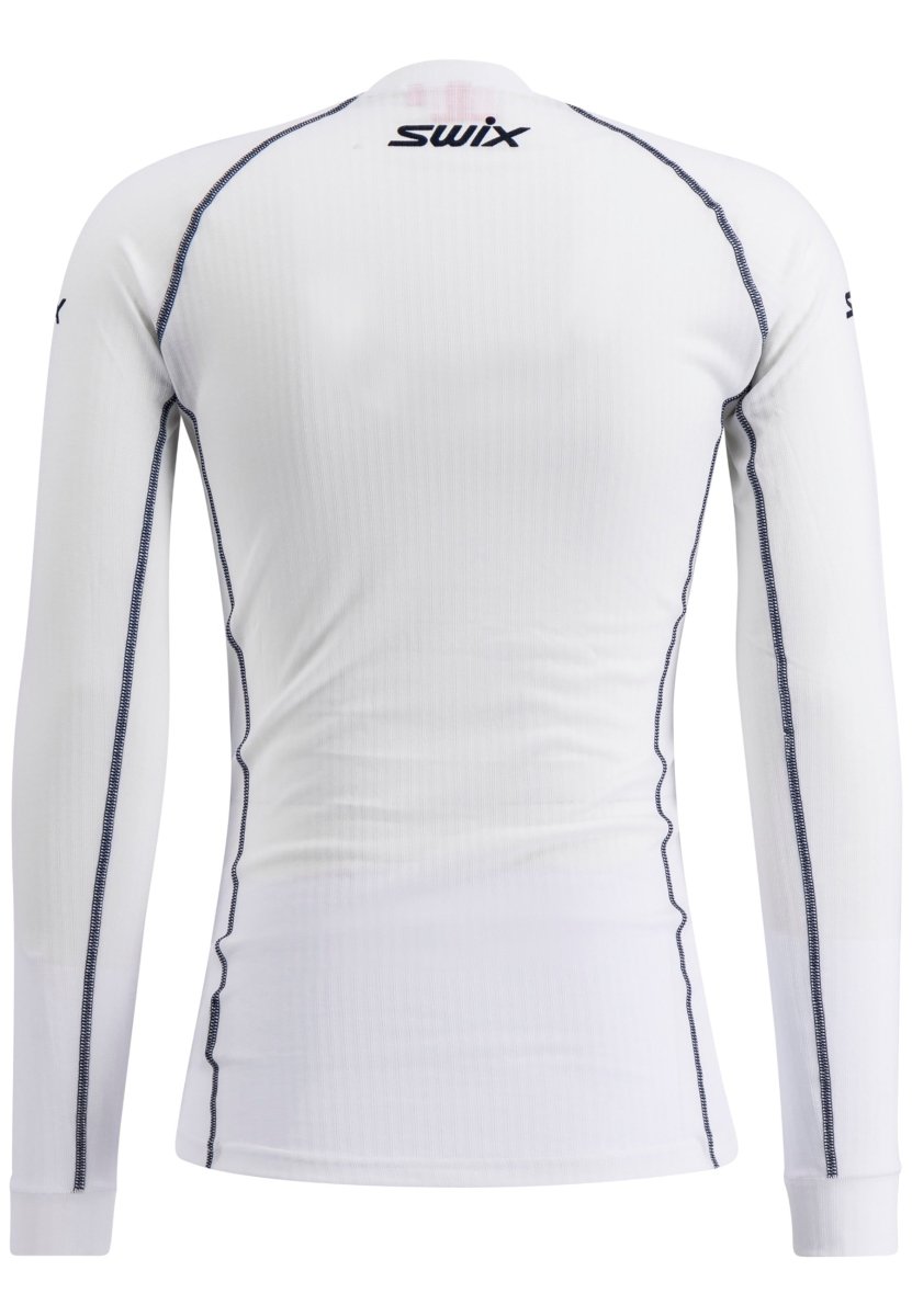 Swix - RaceX Classic Long Sleeve M Funktionsunterhemd Herren - bright white/ dark navy - SX-10115-23-20000-XL - Sportbrands24