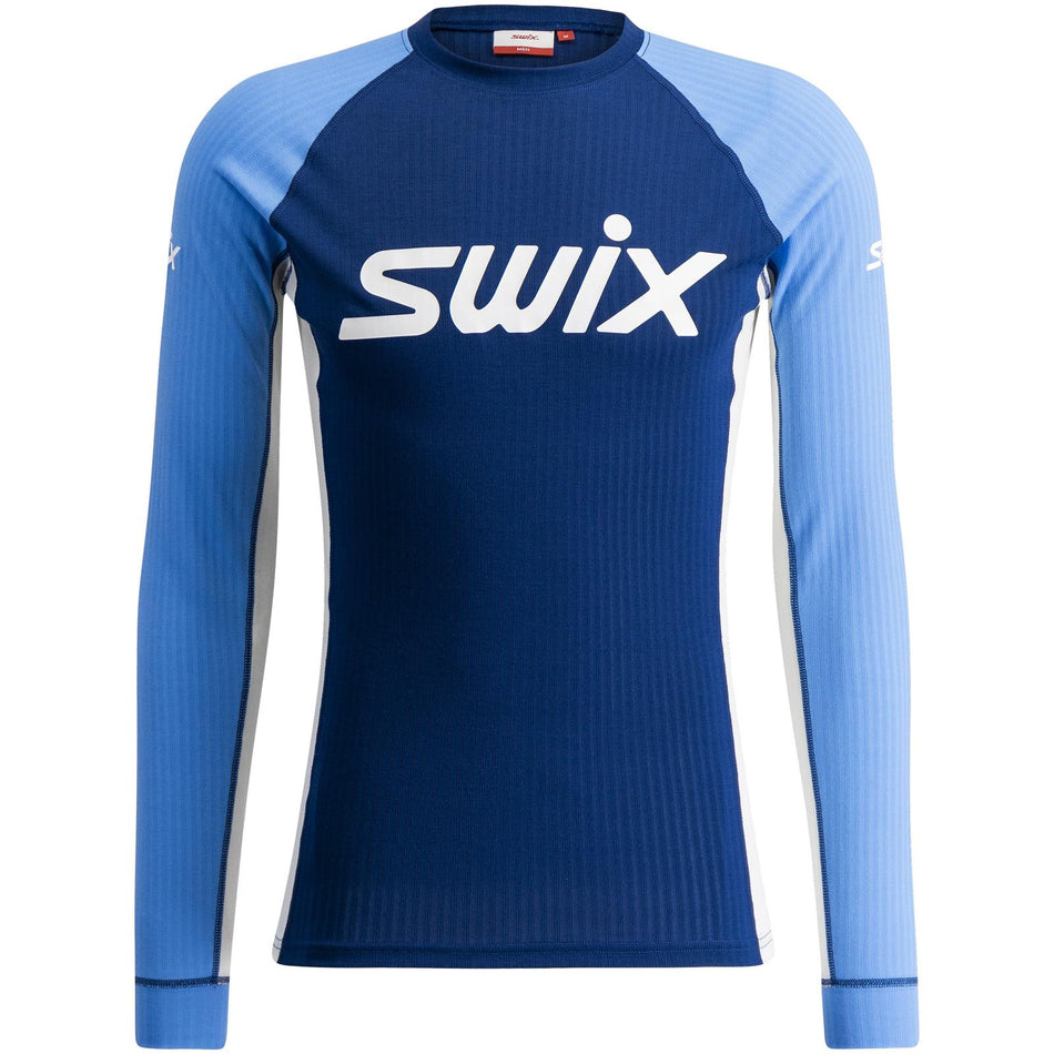 RaceX Classic Long Sleeve M Funktionsunterhemd Herren - estate blue
