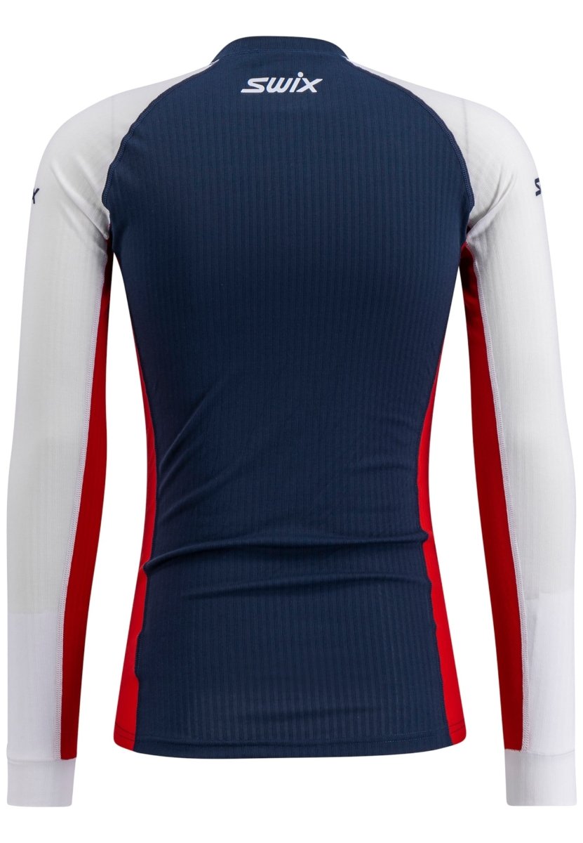 Swix - RaceX Classic Long Sleeve M Funktionsunterhemd Herren - dark navy/bright white - SX-10115-23-75127-XL - Sportbrands24