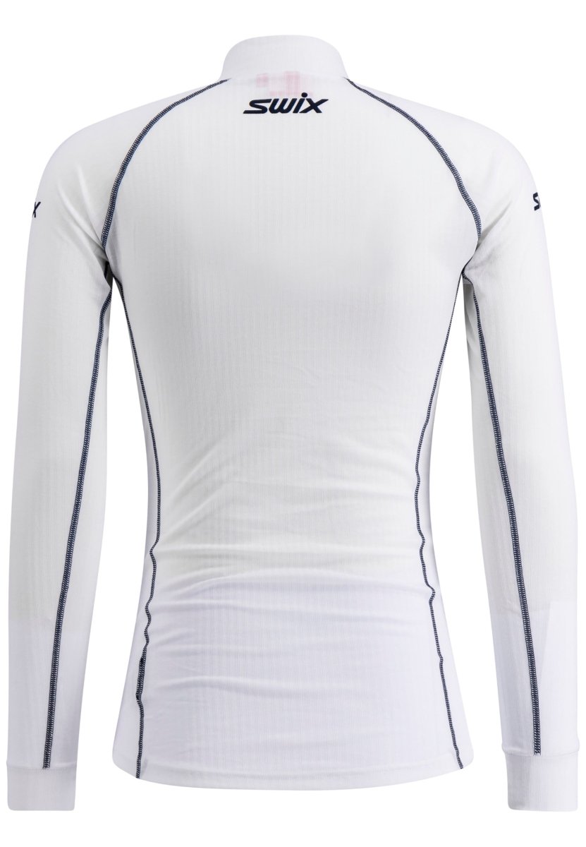 Swix - RaceX Classic Half Zip M Funktionsunterhemd Herren - bright white/ dark navy - SX-10116-23-20000-XL - Sportbrands24