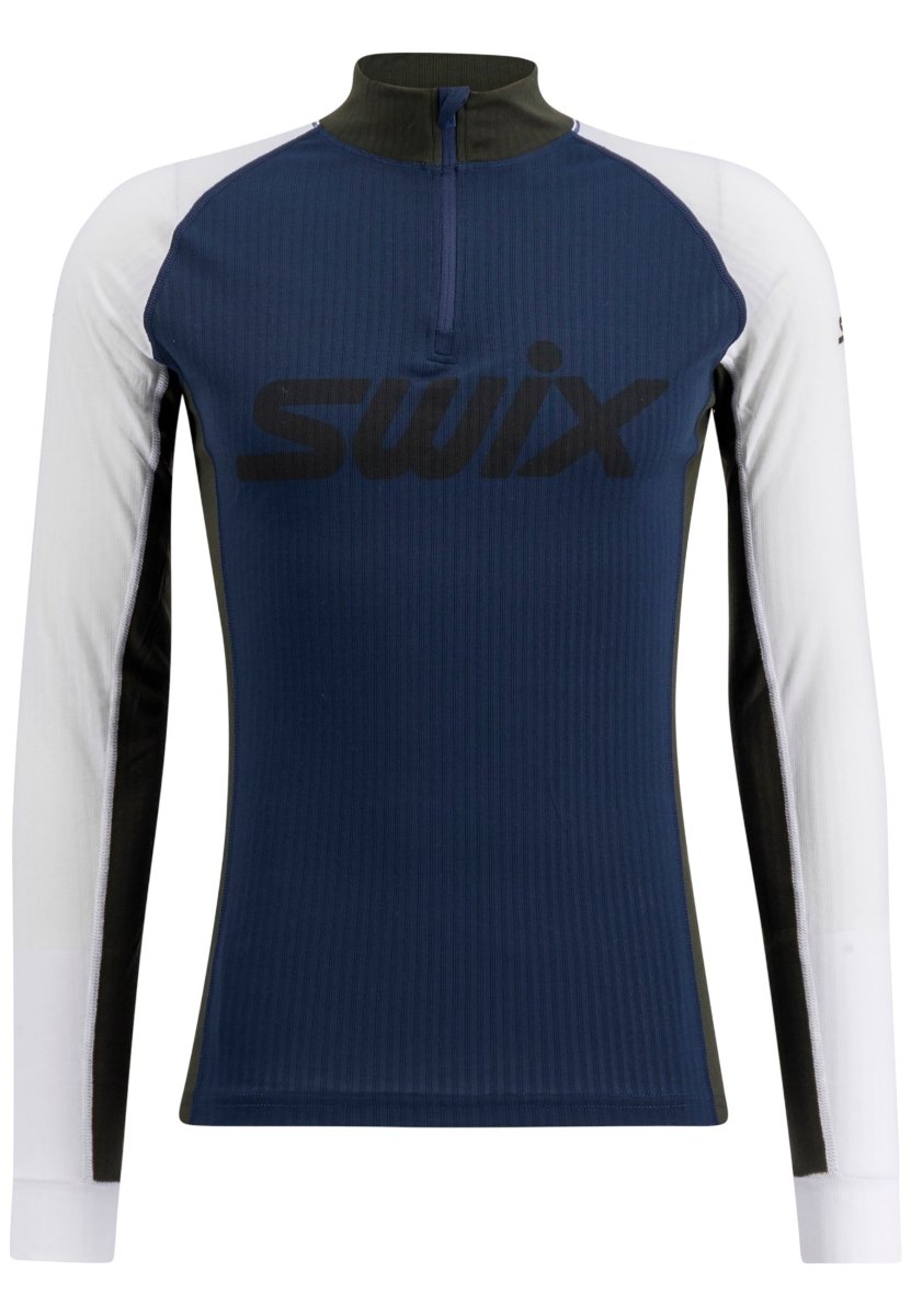 Swix - RaceX Classic Half Zip M Funktionsunterhemd Herren - dark navy/bright white - SX-10116-23-75127-XL - Sportbrands24
