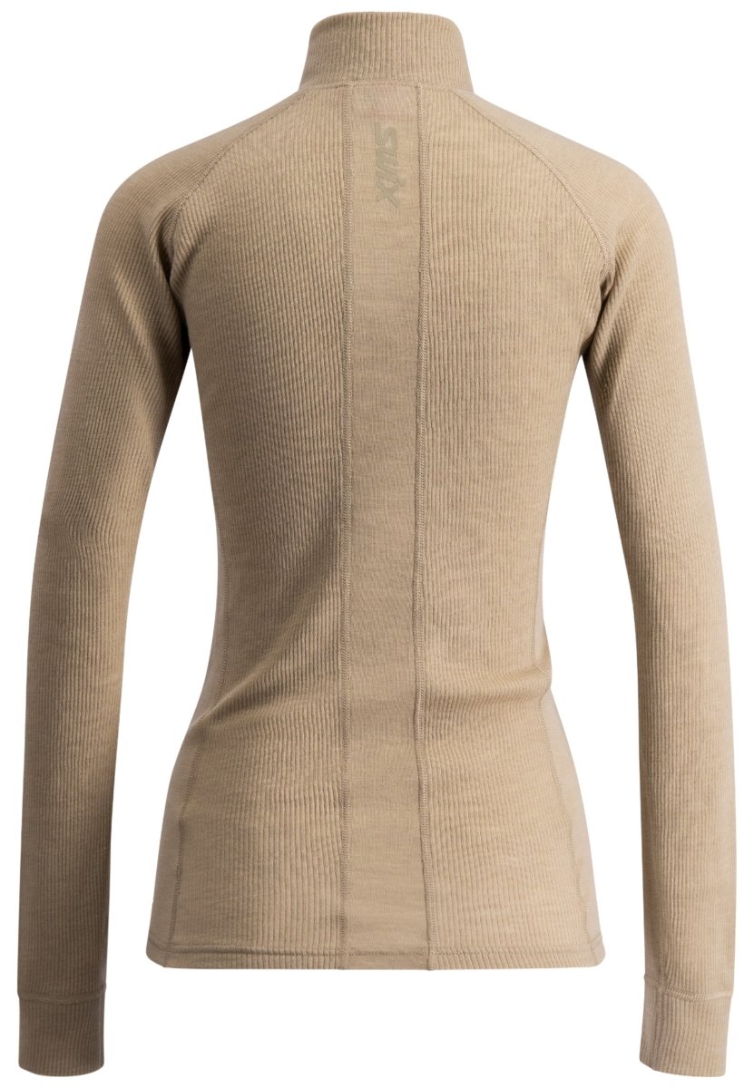 Swix - RaceX Merino Half Zip W Funktionsunterhemd Damen - dune - SX-10121-23-94600-XS - Sportbrands24