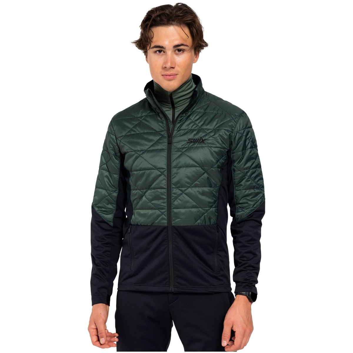 Swix - Infinity Hybrid Insulated Jacket M Isolationsjacke Herren - forest/black - SX-10150-24-20603-S - Sportbrands24