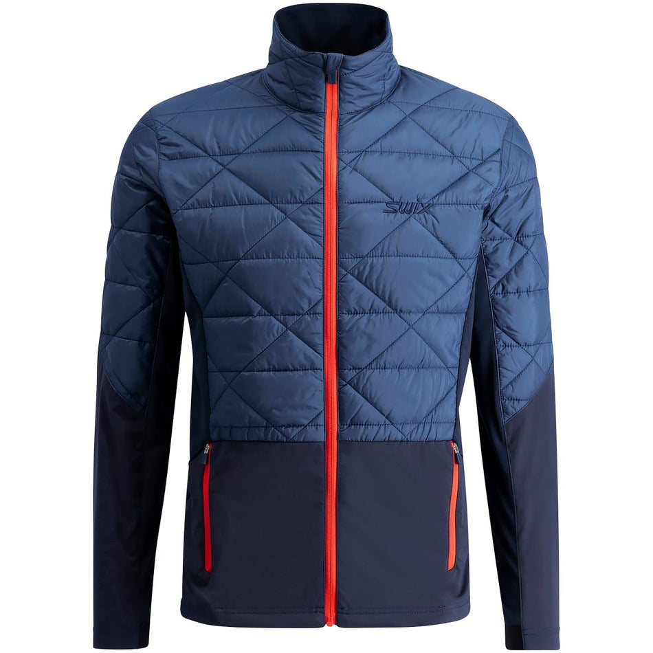 Swix - Infinity Hybrid Insulated Jacket M Isolationsjacke Herren - lake blue/dark navy - SX-10150-24-75404-S - Sportbrands24
