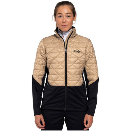 Swix - Infinity Hybrid Insulated Jacket W Isolationsjacke Damen - dune/black - SX-10151-24-94601-XS - Sportbrands24