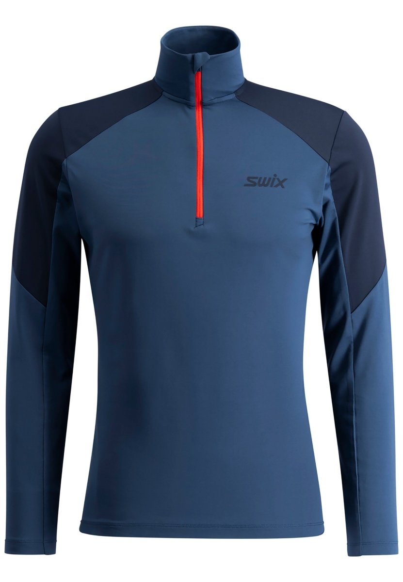 Swix - Infinity Light Half Zip M Midlayer Herren - lake blue/dark navy - SX-10153-24-75404-XXL - Sportbrands24
