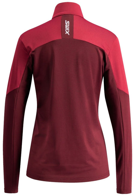 Swix - Infinity Light Half Zip W Midlayer Damen - cherry - SX-10154-24-94066-XS - Sportbrands24