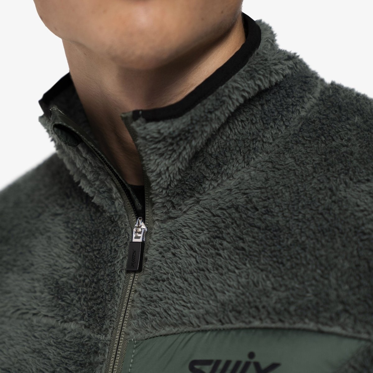 Swix - Infinity Pile Midlayer Full Zip M Herren - pine - SX-10170-24-62450-S - Sportbrands24