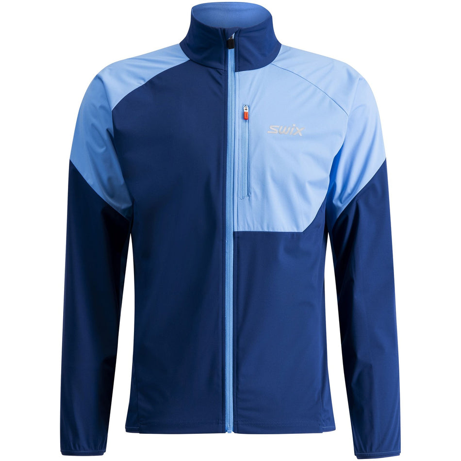Focus Jacket M Langlaufjacke Herren - azure blue