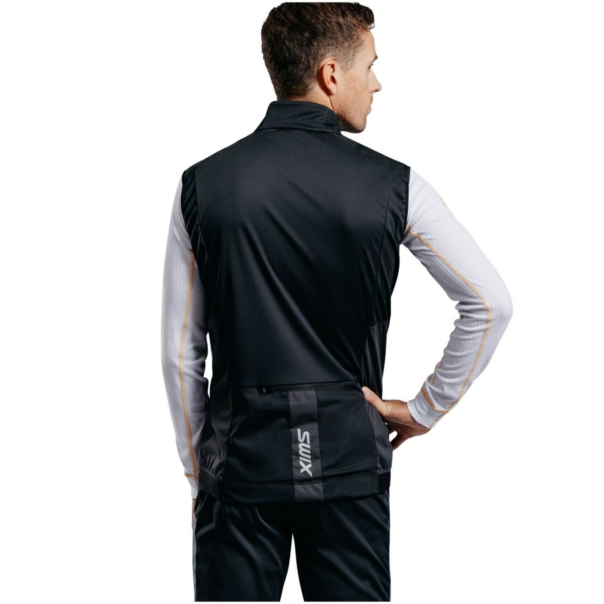 Swix - Quantum Windstopper Vest M Windweste Herren - jet black - SX-10250-25-10120-S - Sportbrands24