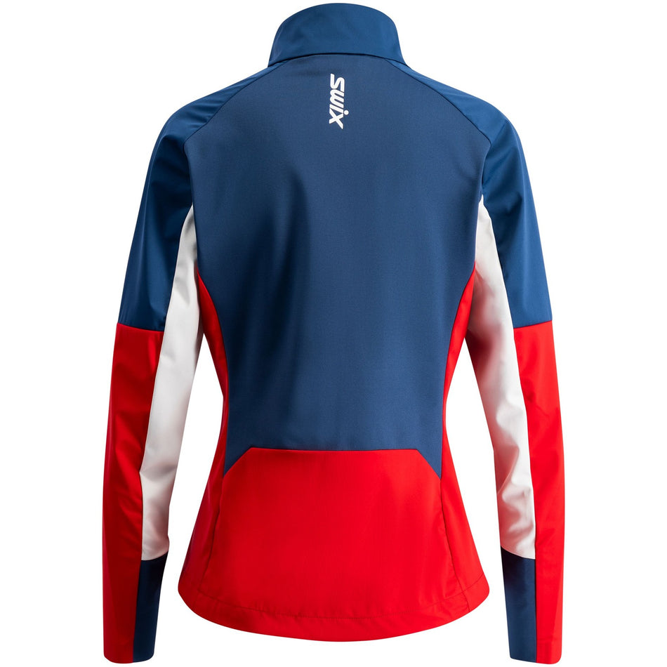 Nordic XC Jacket W Langlaufjacke Damen - swix red