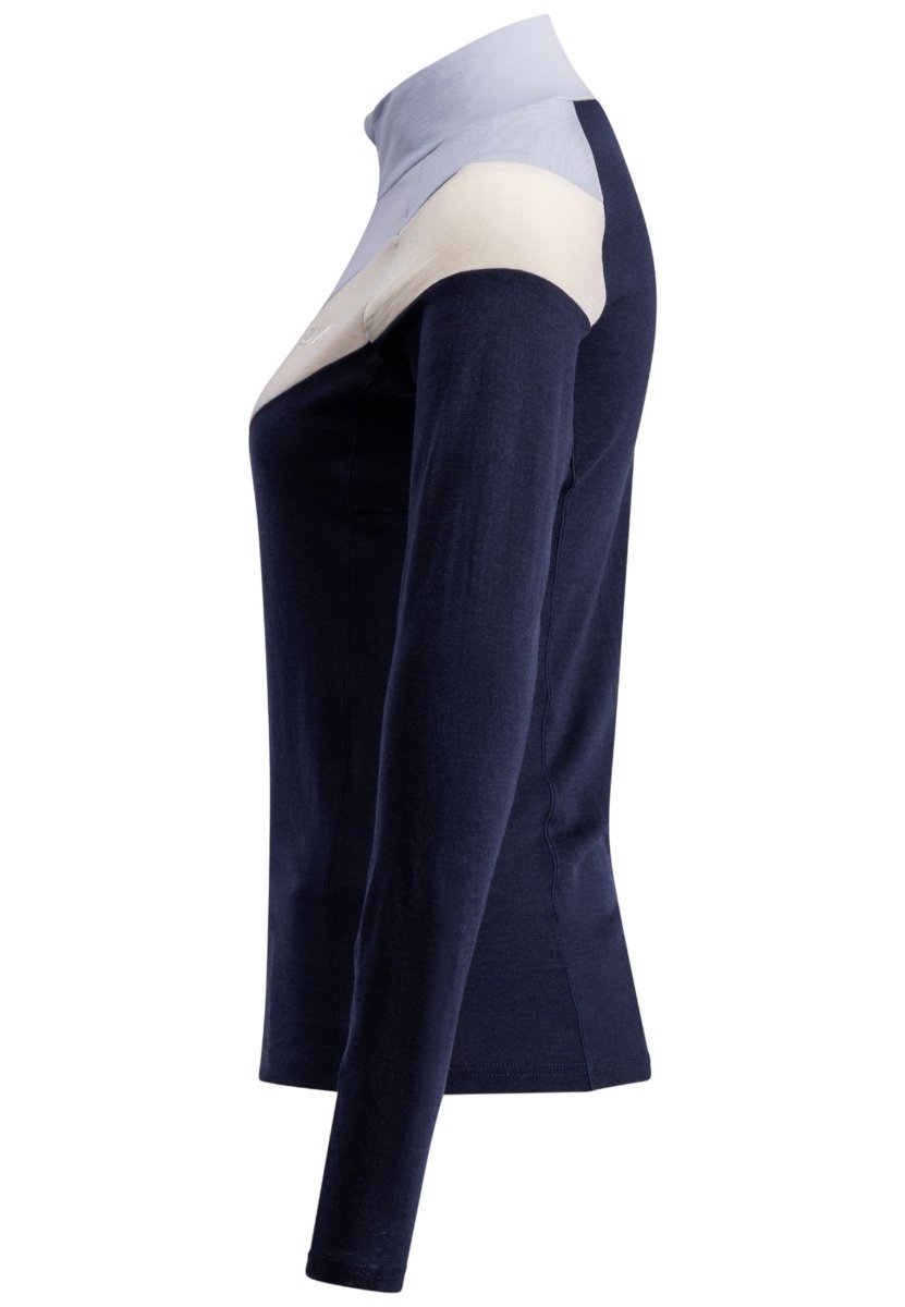 Swix - Polaris Baselayer Halfzip W Midlayer Damen - dark navy - SX-10445-26-75100-XS - Sportbrands24