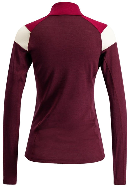 Swix - Polaris Baselayer Halfzip W Midlayer Damen - cherry - SX-10445-26-94066-XS - Sportbrands24