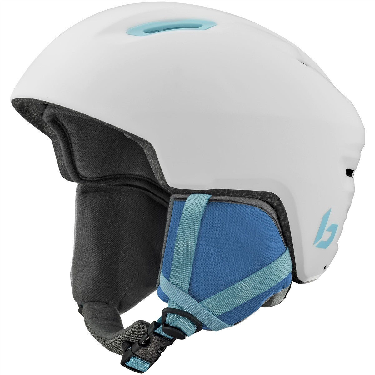 Bolle - Atmos Youth Skihelm Jugend - white blue matte - BO-BH149109 - Sportbrands24