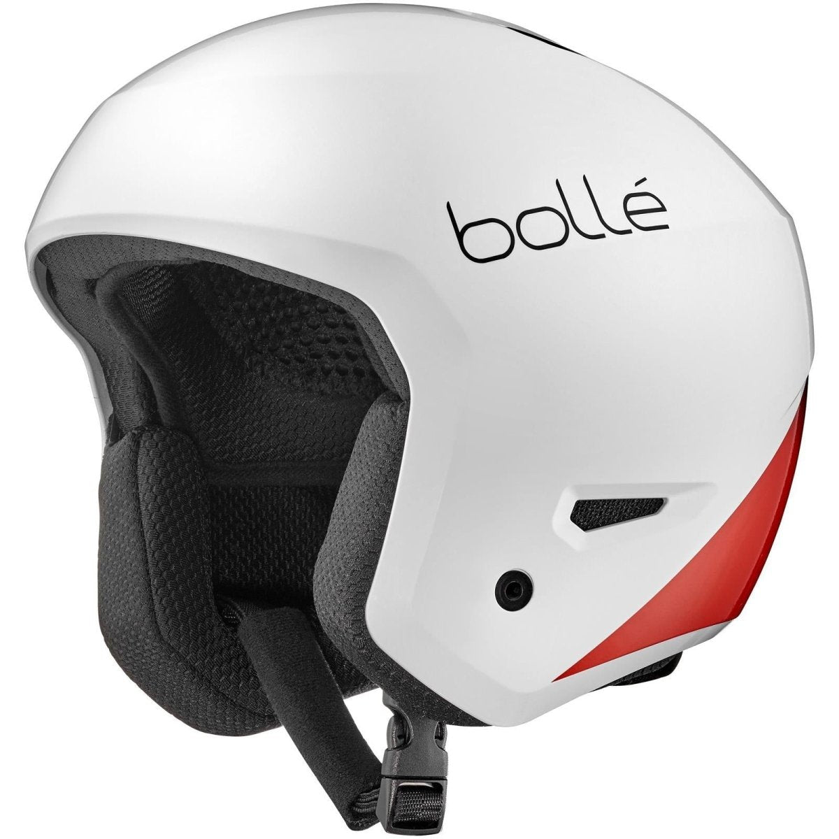Bolle - Medalist Youth Skihelm Jugend - white black red shiny - BO-BH005001 - Sportbrands24