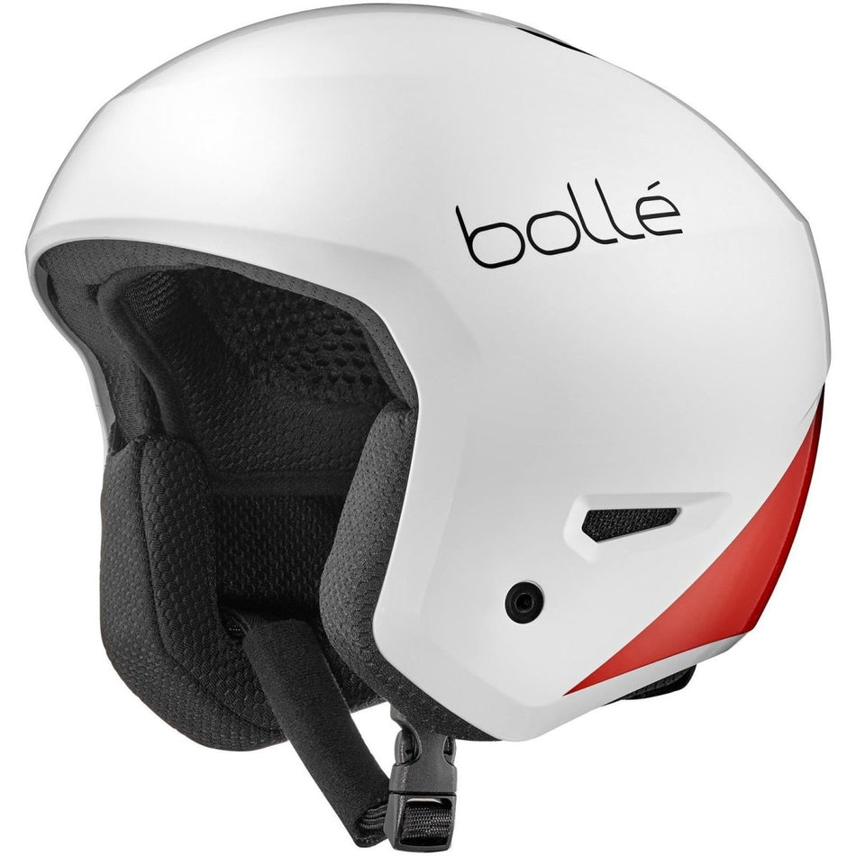 Bolle - Medalist Youth Skihelm Jugend - white black red shiny - BO-BH005001 - Sportbrands24