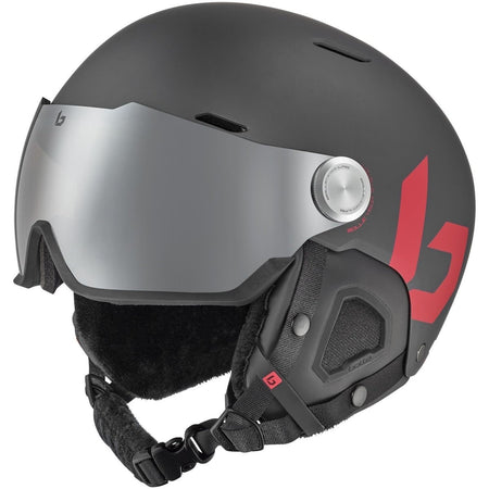 Bolle - Might Visor Skihelm - titanium red matte - BO-BH089002 - Sportbrands24