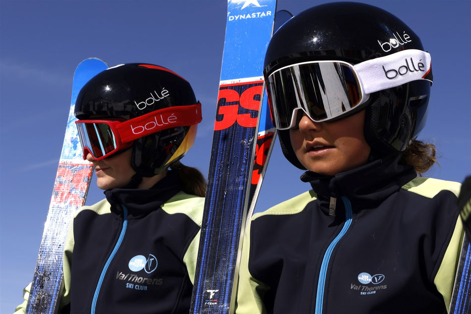 Medalist Pure Skihelm - black white shiny