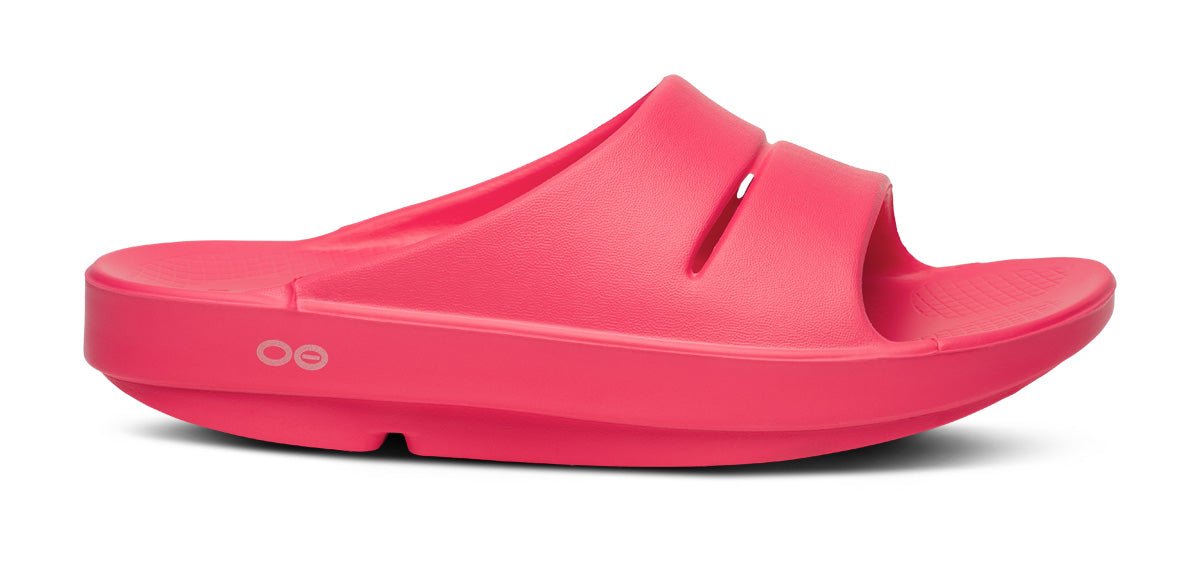 Oofos - OOahh Recovery - Sandale - neon berry - OO - 1100NEOBRYM4W6 - Sportbrands24