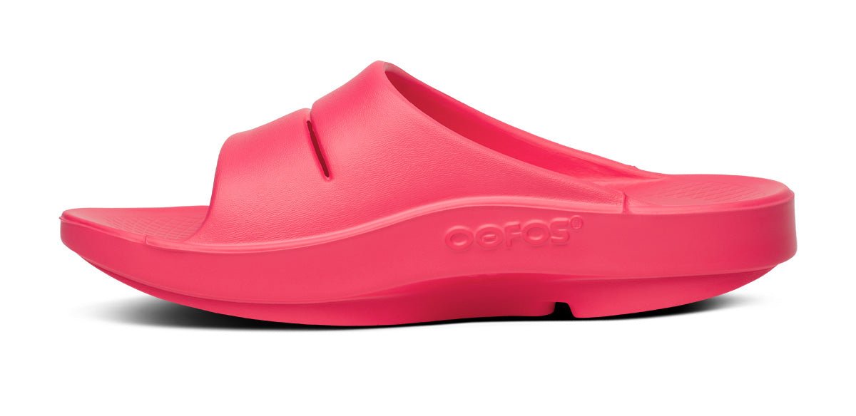 Oofos - OOahh Recovery - Sandale - neon berry - OO - 1100NEOBRYM4W6 - Sportbrands24