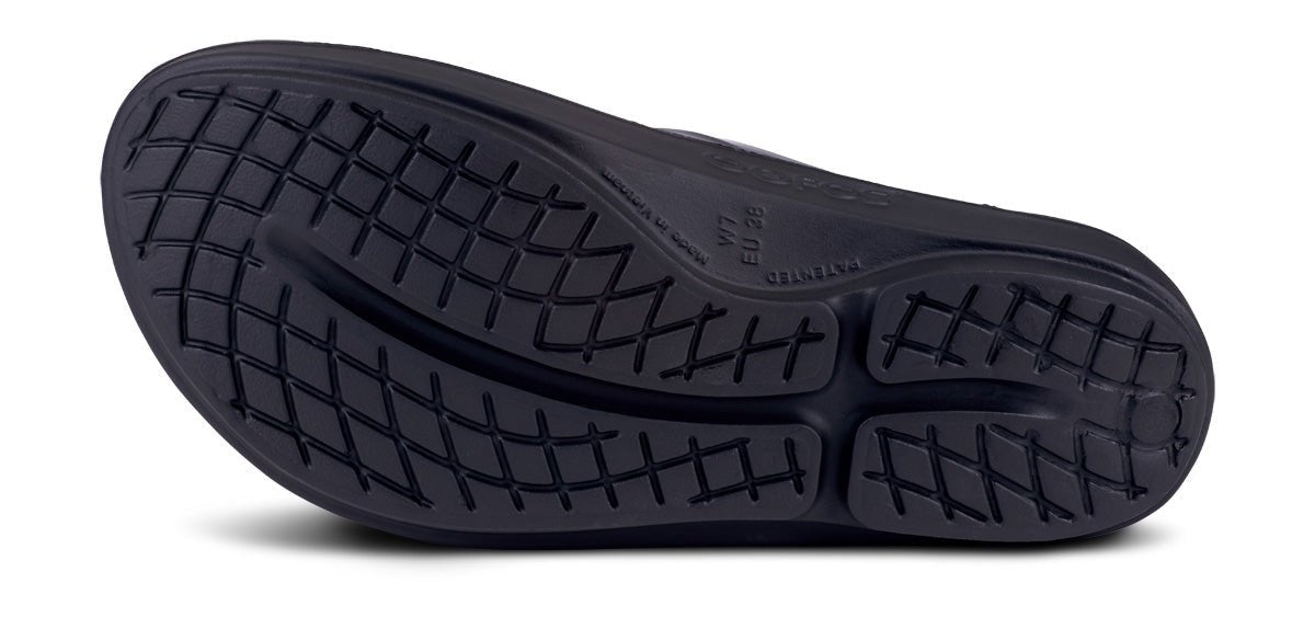 Oofos - OOlala Recovery - Sandale - black - OO-1400BLKM3W5 - Sportbrands24