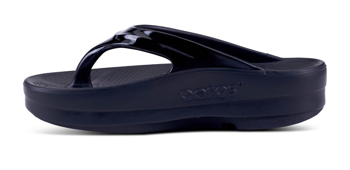 Oofos - OOmega Recovery - Sandale Damen - black - OO-1410BLACKW6 - Sportbrands24