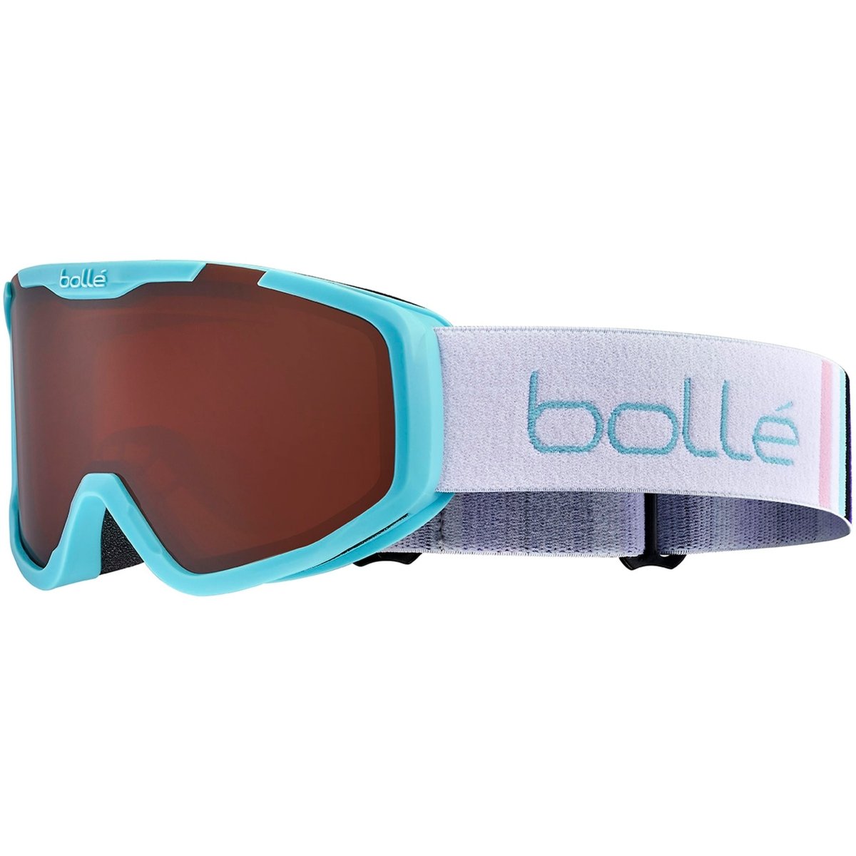 Bolle - Rocket Skibrille Kleinkinder - blue & white matte - rosy bronze cat 3 - BO-BG107004 - Sportbrands24