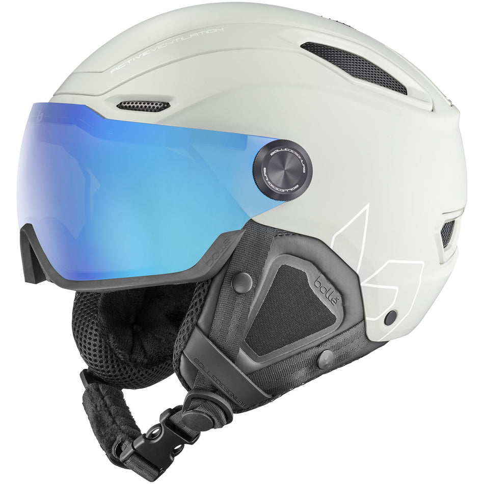 V-LINE Skihelm - lightest grey matte
