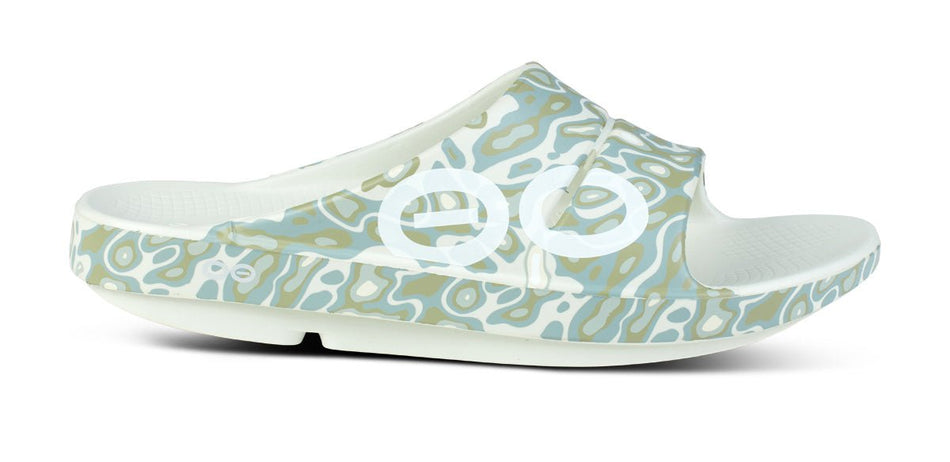 Oofos - OOahh Sport Recovery - Sandale - cosmic grey watercamo - Sportbrands24