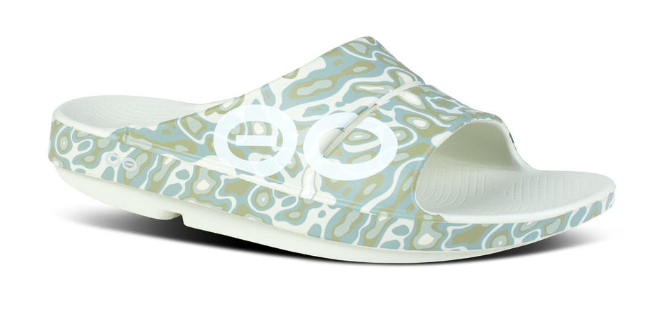 Oofos - OOahh Sport Recovery - Sandale - cosmic grey watercamo - Sportbrands24