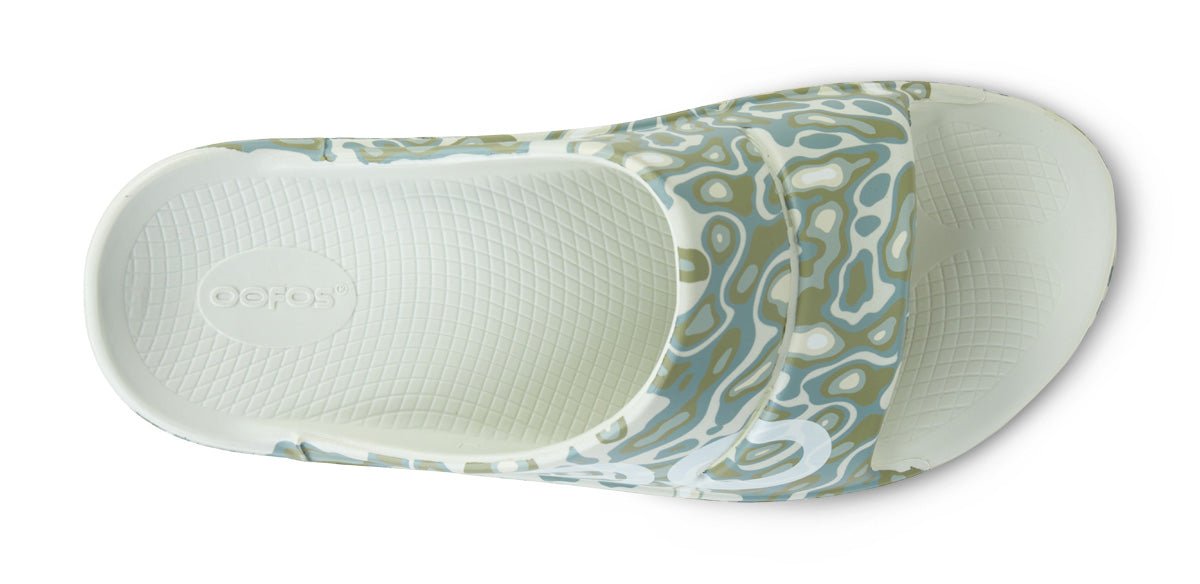 Oofos - OOahh Sport Recovery - Sandale - cosmic grey watercamo - Sportbrands24