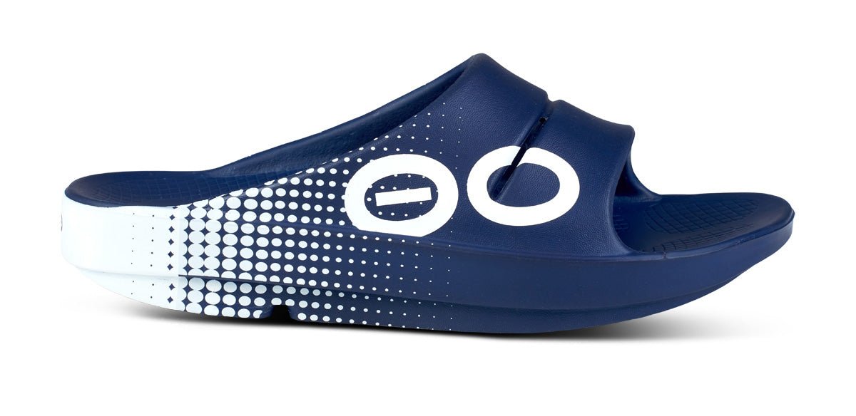 Oofos - OOahh Sport Recovery - Sandale - navy matrix - OO - 1500NVMTRX - Sportbrands24