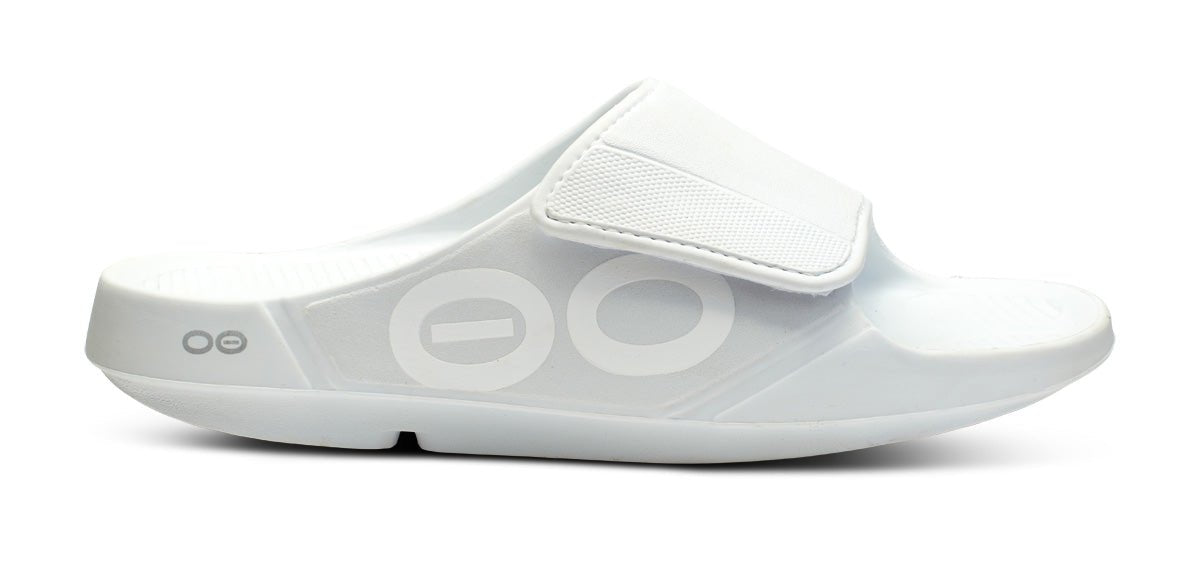 Oofos - OOah Sport Flex Recovery - Sandale - white - OO - 1550WHITEM10W12 - Sportbrands24