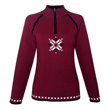 Krimson Klover - Blazing Star Strickpullover Damen - port - KK-1694-601-XL - Sportbrands24