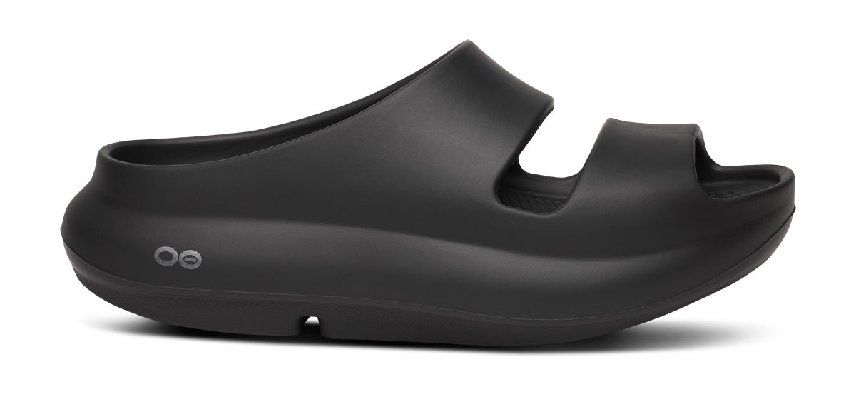 Oofos - OOyea Recovery - Sandale Damen - black - OO - 1700BLACKM4W6 - Sportbrands24