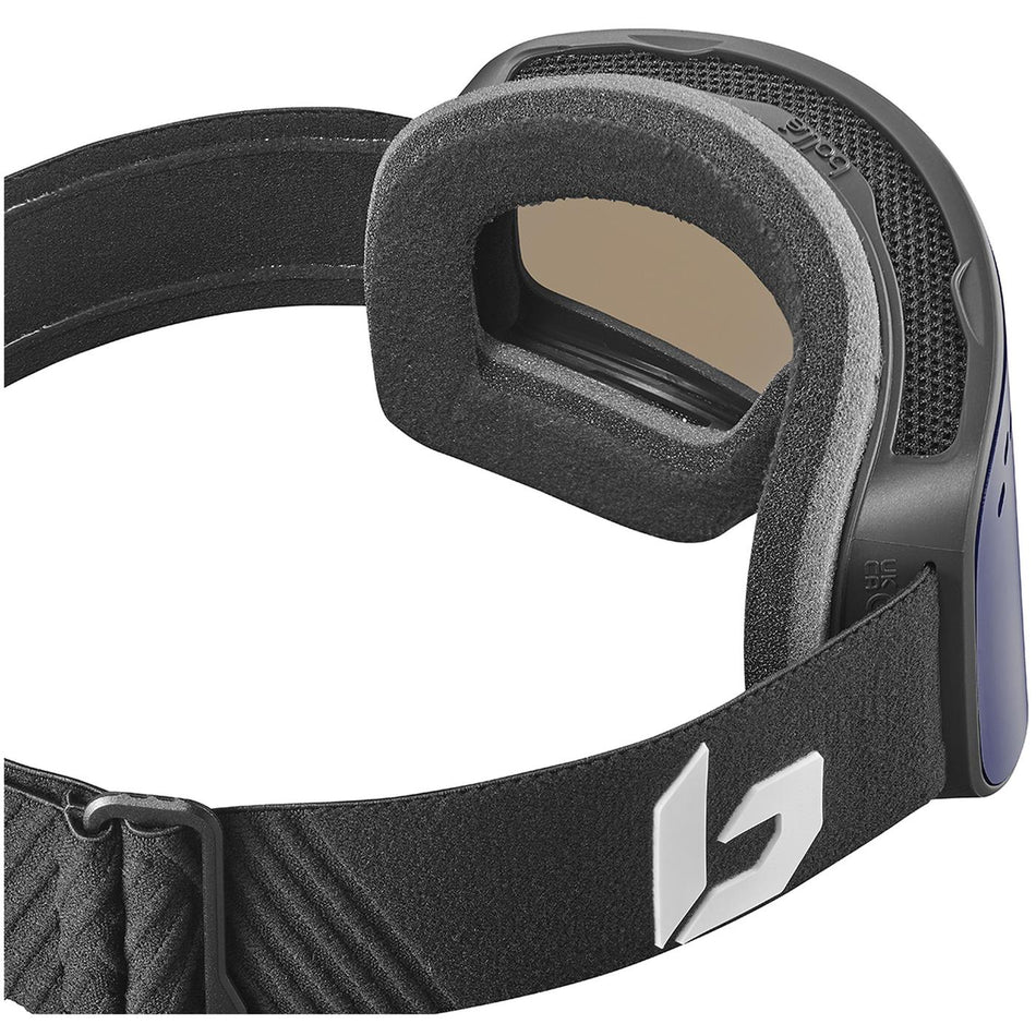 Nevada Skibrille - black matte - bronze blue cat 3