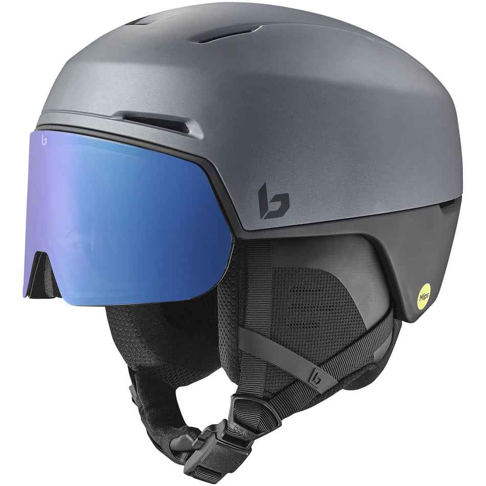 X-Fusion Mips Skihelm - titanium black matte