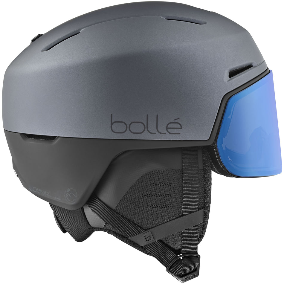 X-Fusion Mips Skihelm - titanium black matte