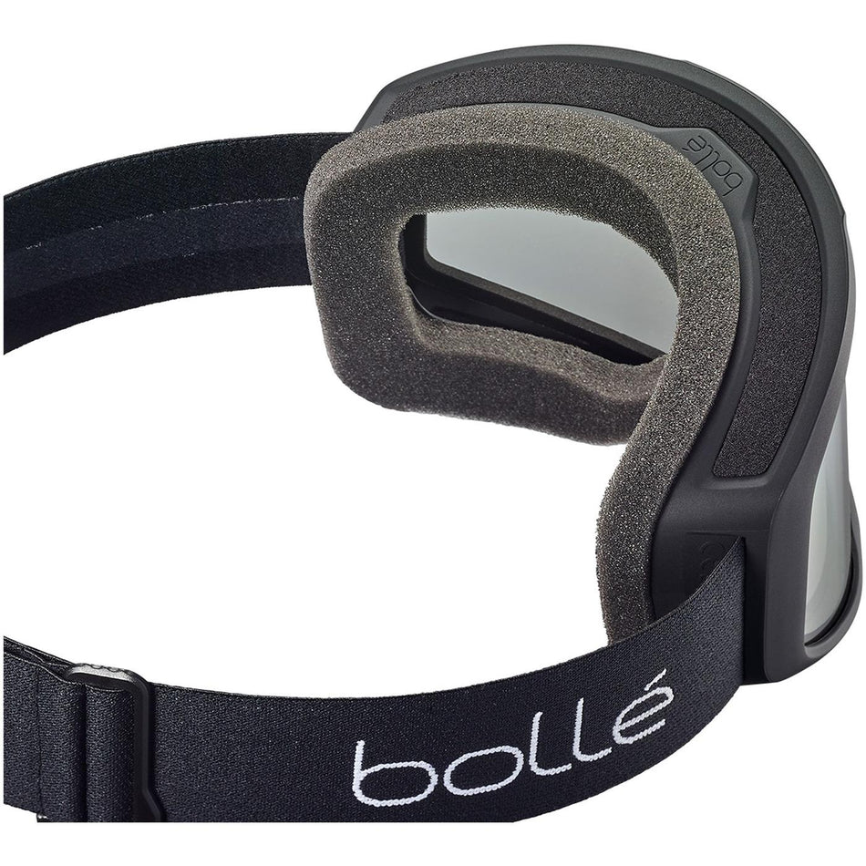 Bedrock Skibrille - black matte - clear cat 0