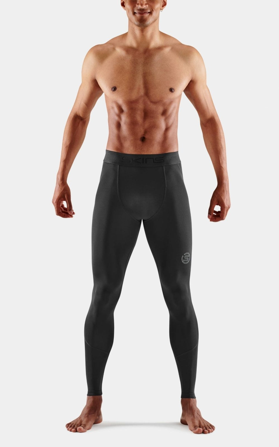 Skins - 2 - Series Long Tight Tights long Herren - black - SK - SW00200019001S - Sportbrands24